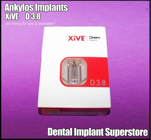 Ankylos Dental Implant - XiVE - 3.8 x 9.5mm - EXP 2015-04 and later