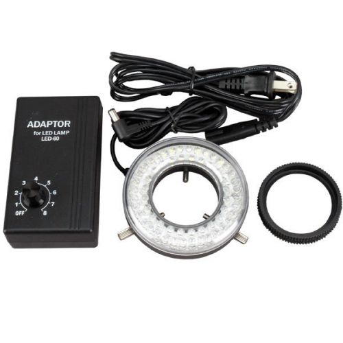 64-led microscope ring light with adapter for sale