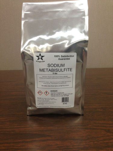 Sodium metabisulfite food grade 10 lb pack free shipping! for sale