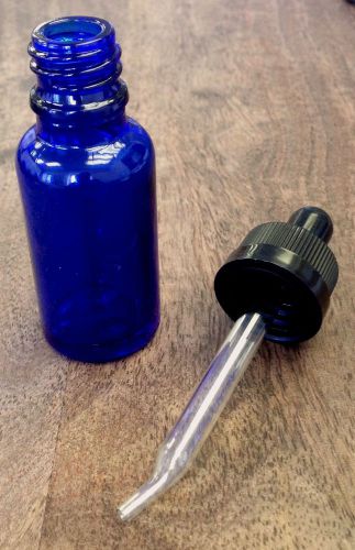 20ml Cobalt Blue Glass Dropper Bottles (500 Pcs )