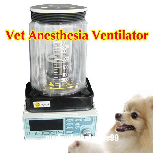 Veterinary led anesthesia ventilator pneumatic driving electronic control vet an for sale