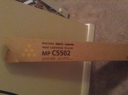 Ricoh MP  C5502  Yellow Cartridge