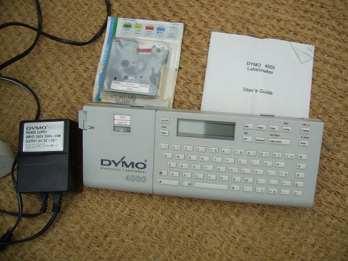 DYMO  LABLEMAKER  4000   GOOD .