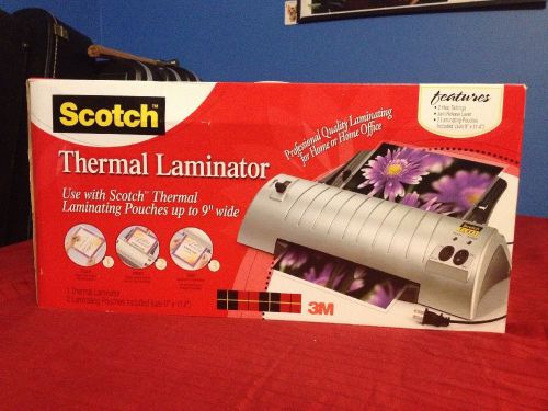 scotch thermal laminator