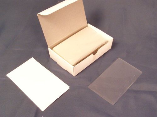 5 Mil Hot Lamination Pouches LUGGAGE, NO SLOT Qty 100 2-1/2 x 4-1/4 Sleeve 5m