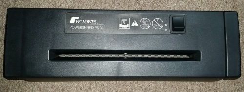 *Good Condition* Fellowes Powershred PS 30 w/power supply