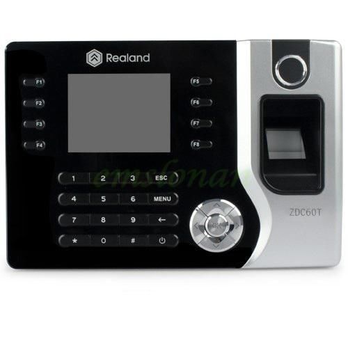 Realand AC071 Fingerprint Time Clock Attendance System ID Card Reader USB TCP IP