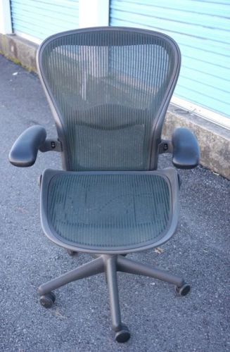 Herman Miller Aeron Mesh Office Chair Large Size C Fully Adjustable AE123AWC