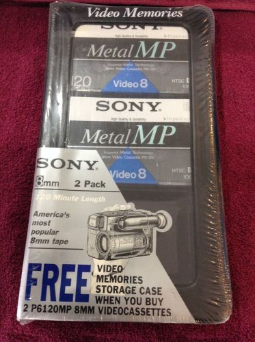 Sony NTSC 8mm 2Pack With Storage Case