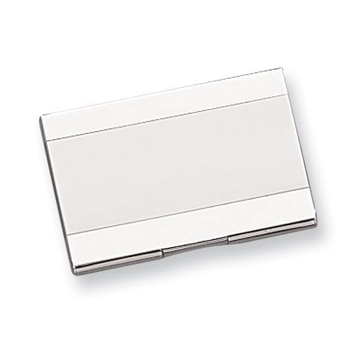 New Nickel-plated Matte &amp; Polished Business Card Case