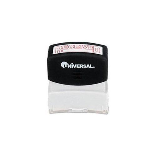 Universal Office Products 10067 Message Stamp, Received, Pre-inked/re-inkable,