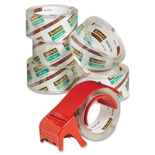 3M 36506DP3 Mailing/Storage Tape w/Dispenser 1-7/8inx54.6 Ids. 6/PK CL