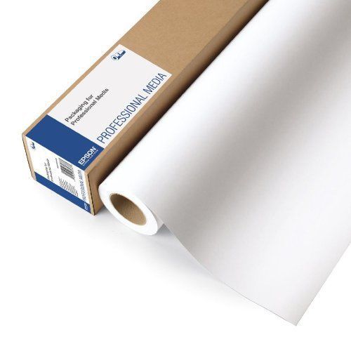 Epson Adhesive Backed Film - 17&#034; X 100 Ft - 12 Lb - Clear - Crystal (s045310)