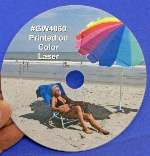 CD DVD Blu-ray Full Face Laser Gloss Disc Labels 50 sheets 100 labels 2up GW4060
