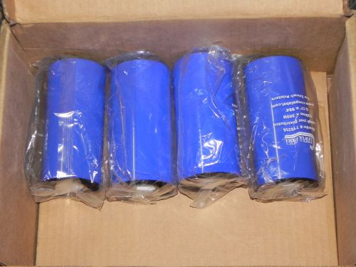 BOX OF 4 NEW COMPULABEL 710256 THERMAL TRANSFER RIBBONS 5.12&#034; x 984&#039;