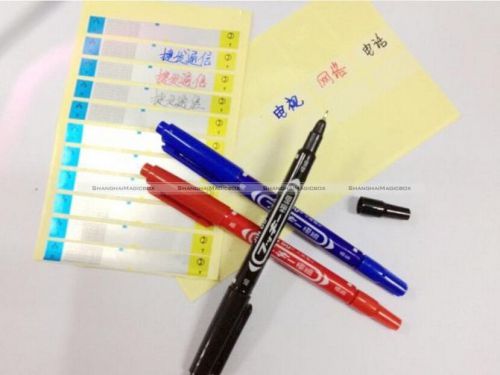 3pcs 3 Colors Oil Permanent  Marking Pen Pen Marker