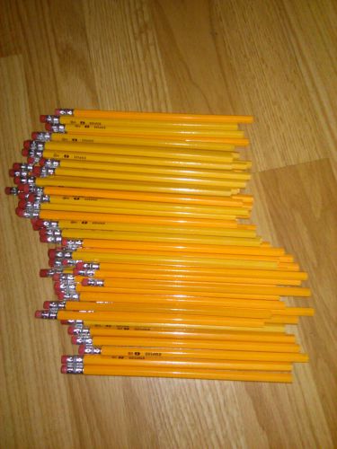 72 NEW STAPLES #2 WOOD PENCILS (SET of 6 ) WITH LATEX-FREE ERASERS