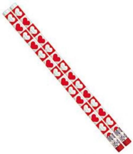 Hearts &#039;O Glitter Pencil Pack of 12