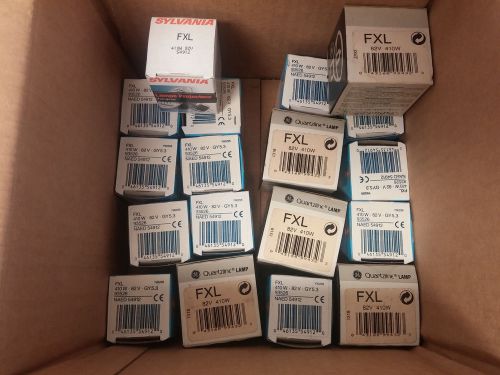 Lot of 18 FXL Lamps Assorted Brands