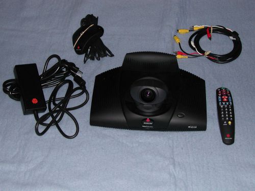 Polycom ViewStation H.323 w/ Mic, Remote, Power Supply, Cables and Warranty