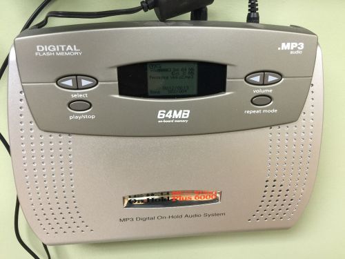MP3 Digital On-hold Audio System (On-hold plus 6000)