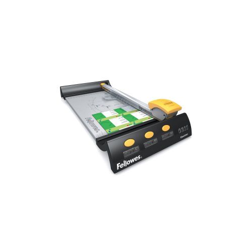 Fellowes electron 180 rotary trimmer 2xbladescuts 10sheet 18.11 cuttingl metal for sale