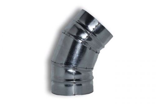 Air Duct 6&#034; Elbow 45 Degree