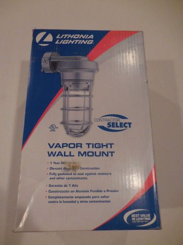 Lithonia Lighting Vapor Tight Wall Mount Aluminum 120 Volt VW42LM6 Gray
