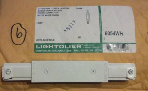 LIGHTOLIER 6054WH - Basic In-Line Connector