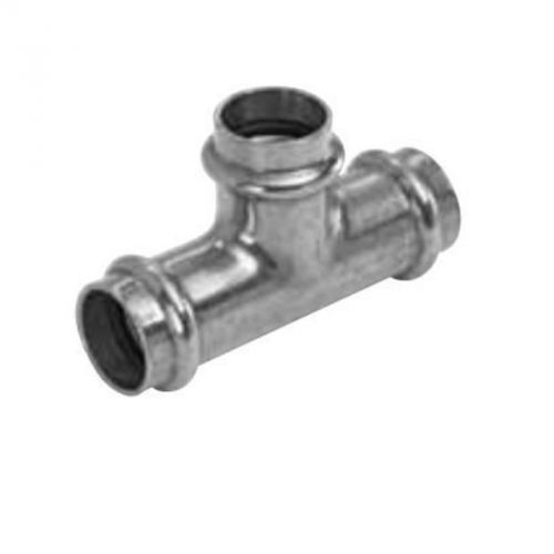 Pressure tee cxcxc 1&#034;x1&#034;x1/2&#034; nibco, inc. brass push-fit propress fittings for sale