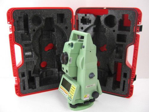 Leica tcra1103+  3&#034; robotic reflectorless powersearch total station &amp; surveying for sale