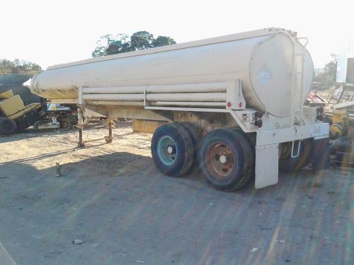 Stainless military  fuel tanker trailer 5000 gallon with pump for sale