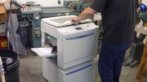 Riso risograph rn2030ui duplicator - very low copy count for sale