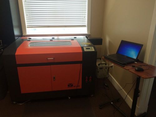 100w co2 laser engraving machine engraver 36&#034;x24&#034;x12 package in great shape! for sale