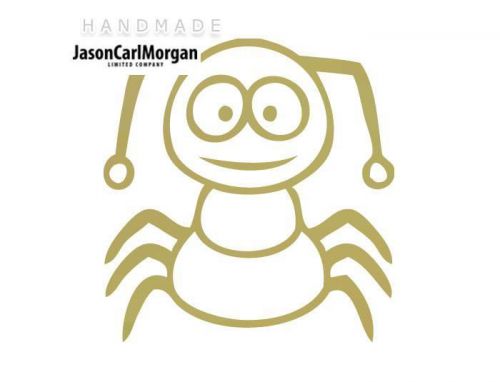 JCM® Iron On Applique Decal, Insects Gold