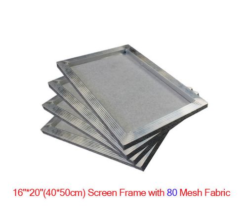 16&#034;*20&#034;(40*50cm) Screen Frame with 80 Mesh Fabric Good Quality 4 pcs Pack