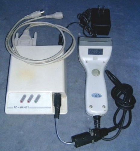 Pc wand barcode reader model 102 for sale
