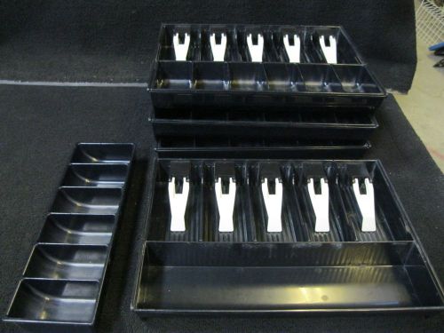 CASH REGISTER DRAWER 5 SLOT BILL REMOVEABLE COIN TRAY   (I4)