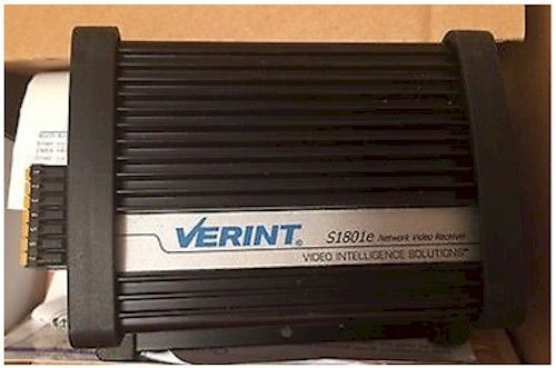 Verint S1801E-poe High-resolution 1-port Video Encoder w/ Bi-directional Audio