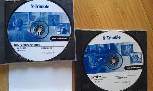 Trimble GPS Pathfinder Office &amp; Terrasync Software