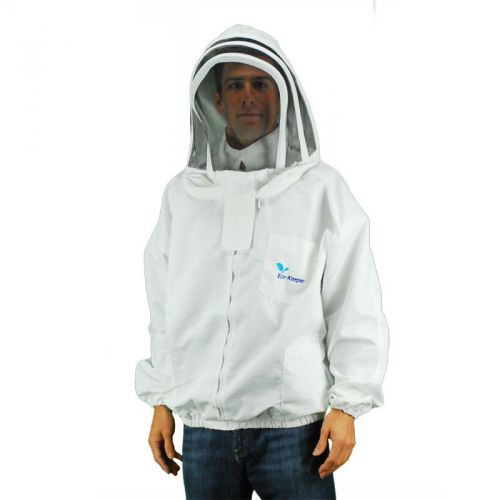 Eco keeper beekeeping clothing-zippered front jacket (bee jacket)- 4x large - zf for sale