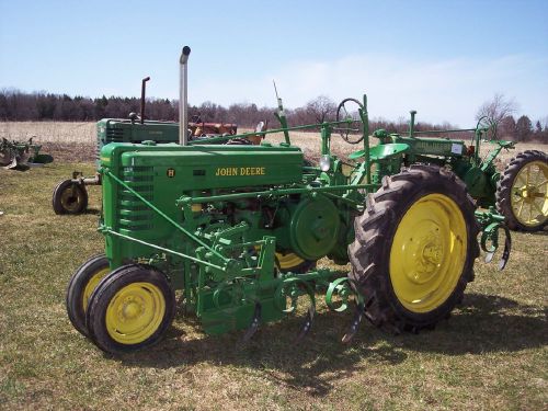 John Deere H tractor with cultivators 716 257 9863