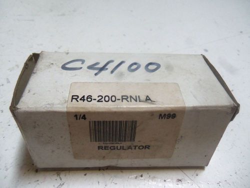 NORGREN R46-200-RNLA REGULATOR *NEW IN BOX*