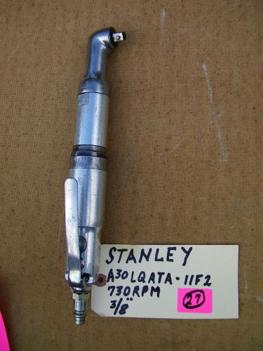 STANLEY -RT ANGLE PNEUMATIC NUTRUNNER -A30-LQATA-11F2 , 3/8&#034;, 730 RPM