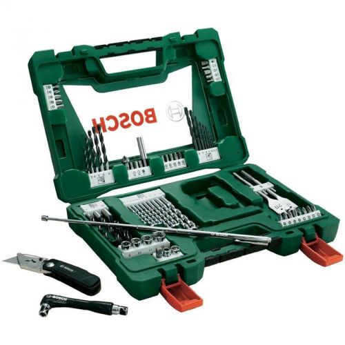 Bosch drill bit set 68 pcs drill bit ratchet all in one tool set tool box. for sale