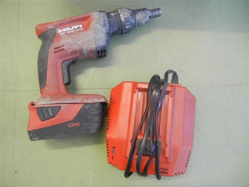 HILTI ST1800-A18 Torque Screwdriver Drill w/ battery and charger works Great