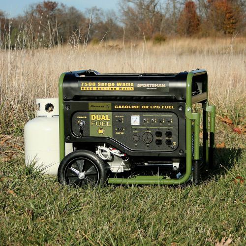 Dual fuel power generator 7500 watt for sale
