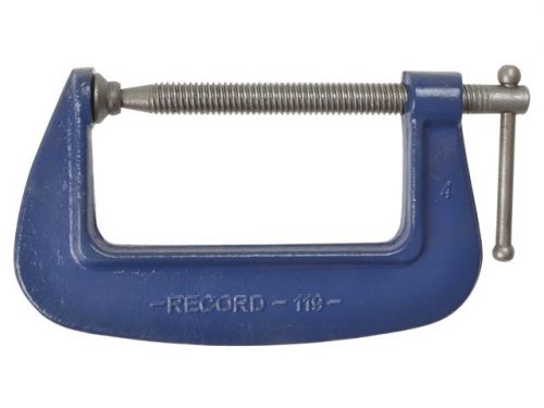Irwin Record 119 Medium-Duty Forged G Clamp 150mm 6&#034; Work Holding T119/6
