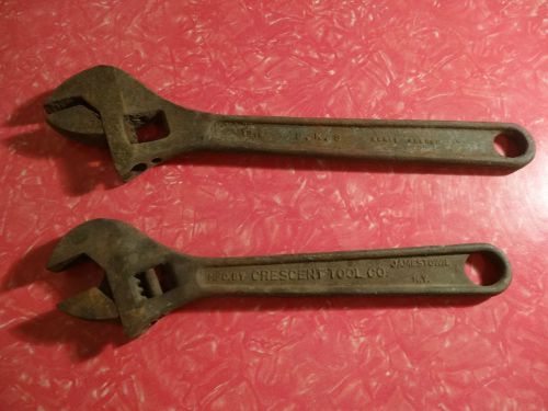 VTG CRESCENT TOOL WRENCH JAMESTOWN NY U.S.A. SKS ANGLE WRENCH JAPAN RUSTY METAL