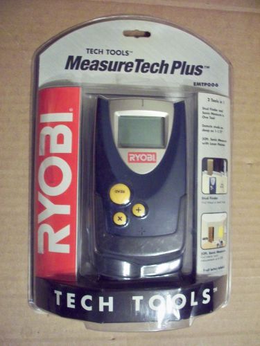 Ryobi Measure Tech Plus Stud Finder and Sonic Measuring Tool, New in Packaging.